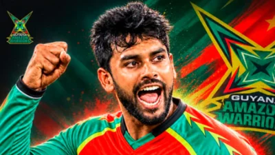 ক্যারিবিয়ান প্রিমিয়ার লিগে (সিপিএল) মেহেদী হাসান মিরাজ