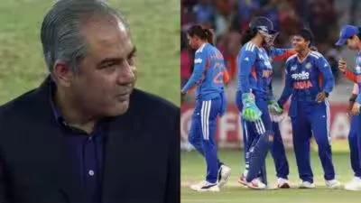 মোহসিন নকভি ও ভারতের নারী ক্রিকেটাররা