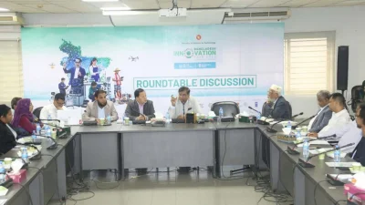 বাংলাদেশ ইনোভেশন ফেয়ার-২০২৬-এ ‘উদ্ভাবনের চালিকাশক্তি হিসেবে বিশ্ববিদ্যালয়’ শীর্ষক গোলটেবিল আলোচনা