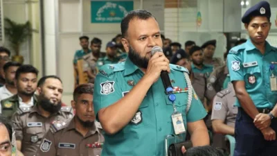 প্রত্যাহার হওয়া পুলিশ কর্মকর্তা খন্দকার জালাল উদ্দীন মাহমুদ