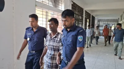 আদালতে আসামি খলিলুর রহমান