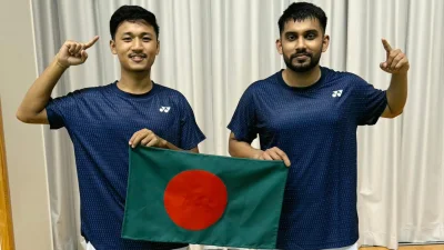 গৌরব সিংহ ও আয়মান ইবনে জামান (ছবি: সংগৃহীত)