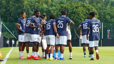 অনুশীলনে বাংলাদেশ দলের খেলোয়াড়রা