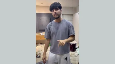 সালমান মুক্তাদির (ছবি: ফেসবুকের লাইভ ভিডিও থেকে)