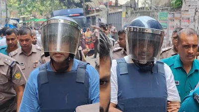 সাবেক সংসদ সদস্য মো. ছানোয়ার হোসেন ও জিএফআইয়ের সাবেক কর্মকর্তা ও বরখাস্তকৃত মেজর মাঞ্জিল হায়দার চৌধুরী আদালতে 