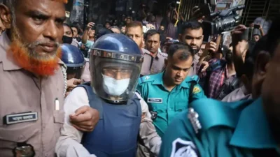 আদালতে নেওয়া হচ্ছে জিএম নজরুল ইসলামকে