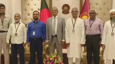 রাষ্ট্রপতির সঙ্গে কুয়েট প্রতিনিধি দলের সাক্ষাৎ