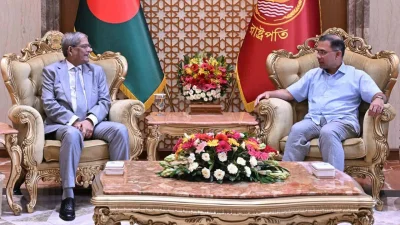 রাষ্ট্রপতি মির্জা ফখরুল ইসলাম আলমগীর ও তারেক রহমান