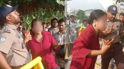 ট্রাফিক সার্জেন্টের সঙ্গে অসদাচরণের অ‌ভি‌যো‌গে নারীসহ দুই জনের সশ্রম কারাদণ্ড