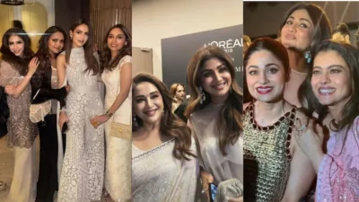 মণীশ মালহোত্রার মিজওয়ান শোতে বলিউডের একঝাঁক তারকা (ছবি: এনডিটিভি)