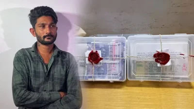 প্রাথমিক জিজ্ঞাসাবাদে অভিযুক্ত জানান, তিনি একজন সবজি বিক্রেতা ও ইনস্টাগ্রাম স্ক্রোল করার সময় জালনোট তৈরির একটি রিল তার নজরে আসে। ছবি: ইন্ডিয়া টুডে
