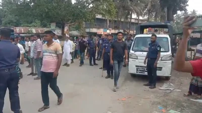 জামায়াত ও বিএনপির নেতাকর্মীদের মধ্যে ওই  এলাকায় উত্তেজনা ছড়িয়ে পড়েছিল