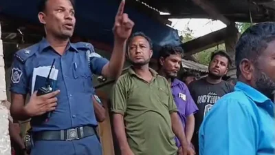 চুনারুঘাট থানার সহকারী উপপরিদর্শক (এএসআই) মোহাম্মদ ইলিয়াস হোসাইনের ঘুষের বক্তব্য ভাইরাল