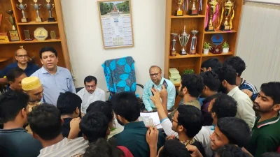 রাজশাহী বিশ্ববিদ্যালয় প্রশাসনের সঙ্গে সাংবাদিকদের বৈঠক