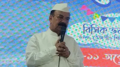 বাংলাদেশ ক্ষুদ্র ও কুটির শিল্প করপোরেশন (বিসিক) আয়োজিত পাঁচ দিনব্যাপী ‘শরৎমেলার’ উদ্বোধনী অনুষ্ঠানে গয়েশ্বর চন্দ্র রায়