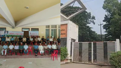চুয়েটে নতুন উপাচার্য আসার খবরে ফটকে তালা দিয়ে শিক্ষার্থীদের অবস্থান