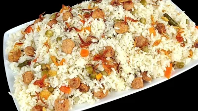সয়াবিন পোলাও (ছবি: সংগৃহীত)