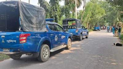 আজ ঘটনাস্থল পরিদর্শন করেছে পুলিশ