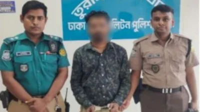 পুলিশের হাতে গ্রেফতার এস কে সাদ্দাম