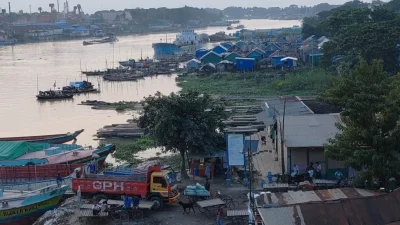 দখল-দূষণে অস্তিত্ব সংকটে ডাকাতিয়া নদী