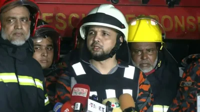 ফায়ার সার্ভিস ও সিভিল ডিফেন্সের পরিচালক (অপারেশন ও মেনটেনেন্স) লে: কর্নেল মো: মাহমুদুল হাসান