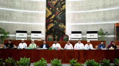 বিজ্ঞান ও প্রযুক্তি মন্ত্রণালয় সম্পর্কিত স্থায়ী কমিটির প্রথম বৈঠকে সভাপতি ও সদস্যরা