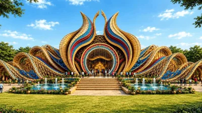 যে থিমে সাজছে গুলশান-বনানী পূজামণ্ডপ