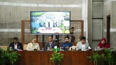 সংসদ ভবনে সোলার প্যানেল স্থাপনের বিষয়ে মতামত প্রদান সংক্রান্ত কমিটির সভা