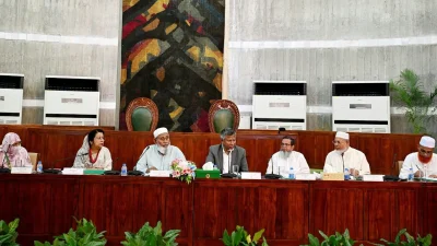 জাতীয় সংসদ ভবনে খাদ্য মন্ত্রণালয় সম্পর্কিত স্থায়ী কমিটির বৈঠক