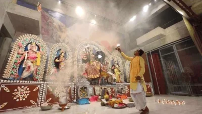 ‘দুঃখের দ্বারা যাকে লাভ করা যায়, তিনিই দুর্গা’, ছবি: সাদ্দিফ অভি