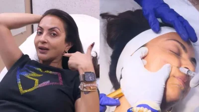 কোলাজেন উদ্দীপক ইনজেকশন নিয়েছেন ফ্যাশন ডিজাইনার সীমা সাজদেহ (ছবি: এনডিটিভি)