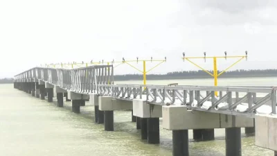 আন্তর্জাতিক ফ্লাইট পরিচালনার প্রস্তুতির শেষ পর্যায়ে থাকা কক্সবাজার আন্তর্জাতিক বিমানবন্দরের গুরুত্বপূর্ণ নেভিগেশন অবকাঠামোতে নিরাপত্তা নিয়ে উদ্বেগ তৈরি হয়েছে