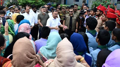মিরপুরের পাইকপাড়া সরকারি অফিসার্স কোয়ার্টারে প্রধানমন্ত্রী তারেক রহমান