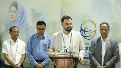‘বেগম খালেদা জিয়া আইএইচএফ নেশনস ট্রফি’র উদ্বোধন অনুষ্ঠানে যুব ও ক্রীড়া প্রতিমন্ত্রী আমিনুল হক