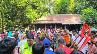 যশোরের অভয়নগরে নিজ ঘরে এক বৃদ্ধা নারীকে গলা কেটে হত্যা করা হয়েছে
