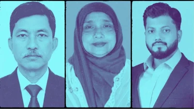 দীপেন দেওয়ান, ফেরদৌসী আহমেদ মিষ্টি এবং ইশরাক হোসেন