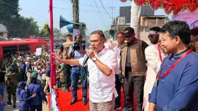 রংপুরের পাগলাপীরে পথসভায় প্রধানমন্ত্রী তারেক রহমান