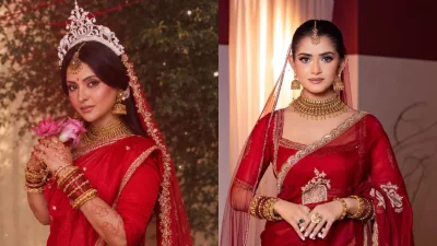 পরীমণি ও তানজিন তিশা। ছবি: ফেসবুক থেকে