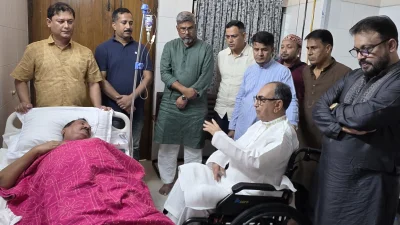 মিজানুর রহমান মিনুর শারীরিক অবস্থার খোঁজ-খবর নেন মির্জা আব্বাস