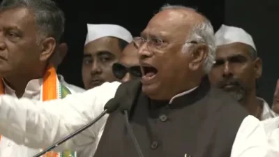 মল্লিকার্জুন খাড়গে। ছবি: ইন্ডিয়া টুডে