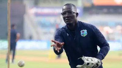 ক্যারিবীয় প্রধান কোচ ড্যারেন স্যামি।