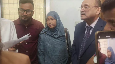 রায়ের পর প্রতিক্রিয়া জানিয়েছেন রায়হান আহমদের মা সালমা বেগম