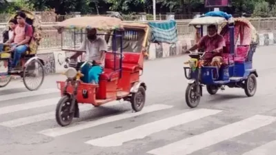 ব্যাটারিচালিত রিকশা (ছবি: সংগৃহীত)