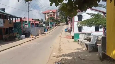 অবরোধের কারণে সাজেক সড়কে নেই যানবাহন চলাচল