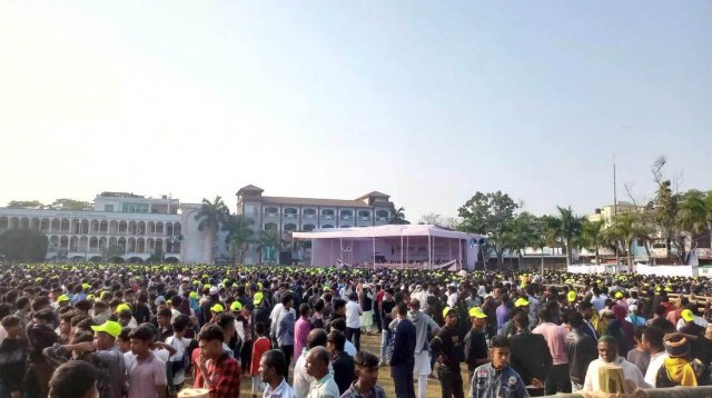 কালকিনি জনসভাস্থলে পৌঁছেছেন প্রধানমন্ত্রী