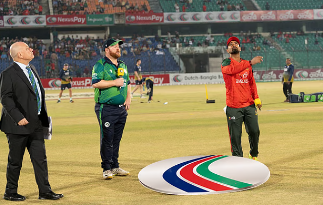 toss bd vs ireland second t-20