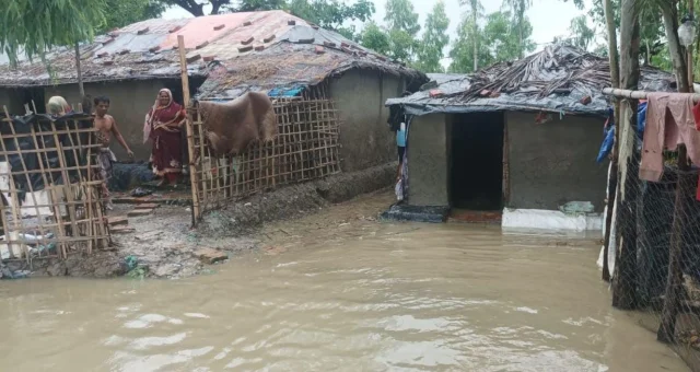  টানা বৃষ্টি ও পাহাড়ি ঢলে চট্টগ্রামের বিস্তীর্ণ এলাকা এখনও পানির নিচে