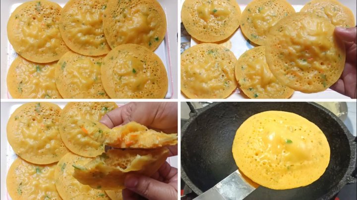 ব্যাটারে হলুদ ও মরিচ মিশিয়ে দারুণ স্বাদের চিতই পিঠা বানিয়ে ফেলা যায়। ছবি- হাবিবা কিচেন অ্যান্ড ব্লগ 