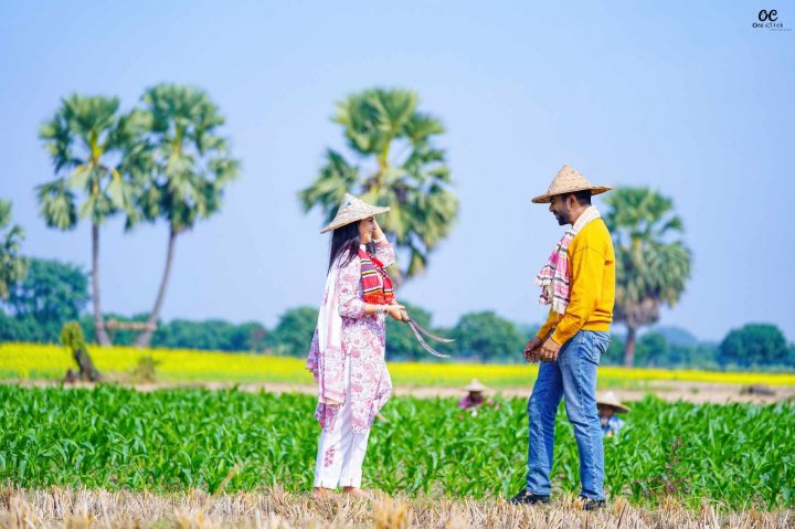 &lsquo;মন-দুয়ারী&rsquo; নাটকের একটি দৃশ্যে অপূর্ব ও নিহা