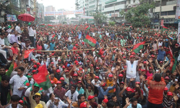 দলীয় সমাবেশে কর্মীরা (ফাইল ফটো)